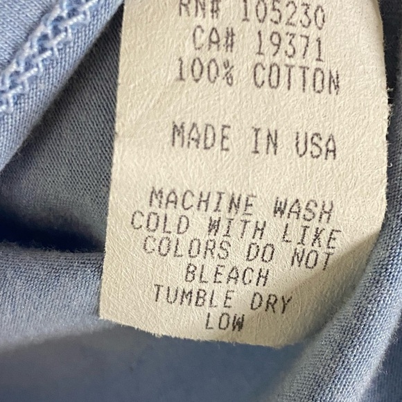 Joie Blue Cap Sleeve T-Shirt Y2K Size Medium - Picture 5 of 6